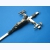 Krzyż saletyński metalowy mosiądz-19 cm